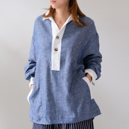 Patti shirt-Blue