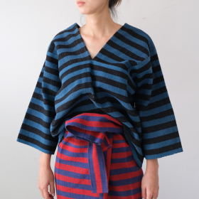 Karen shirt, Black & blue
