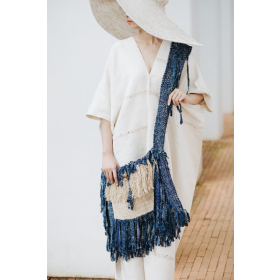 Hemp with Hmong batik bag